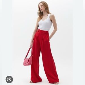 ARITZIA BABATON RED PANTS🥰